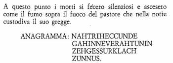 L'iscrizione conclusiva